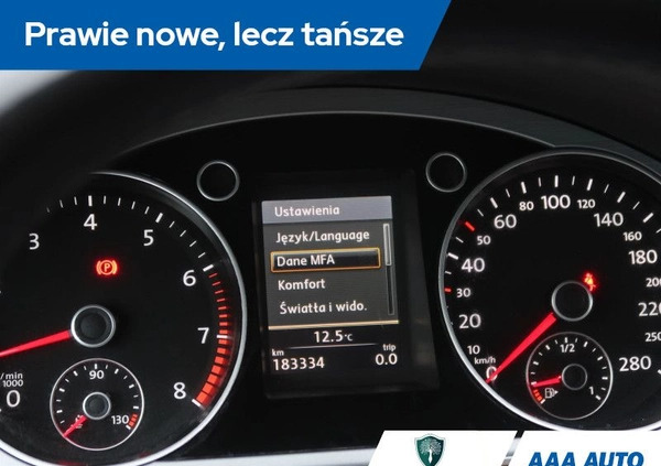 Volkswagen CC cena 46000 przebieg: 183317, rok produkcji 2012 z Dukla małe 232